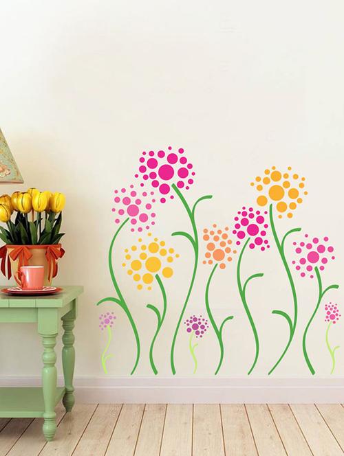 impression wall flowers wall sticker - 13654025 - Very Small Image - 1