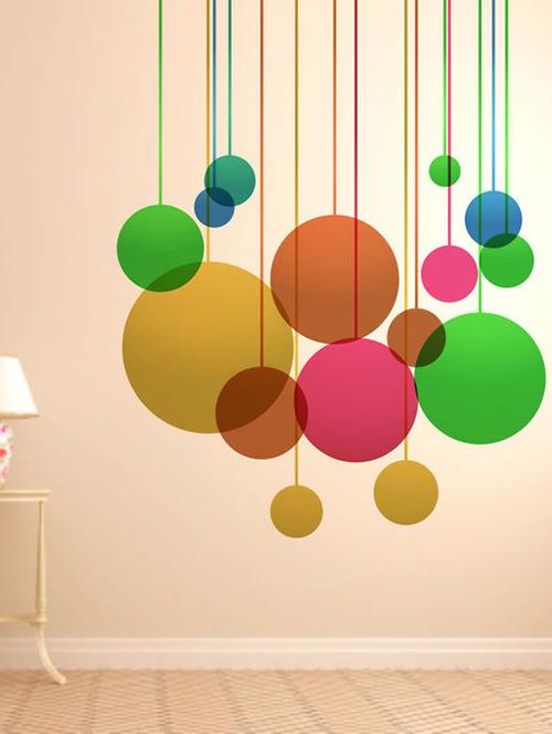 impression wall circle art wall sticker - 13654031 - Very Small Image - 1