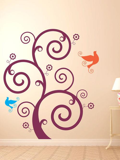 impression wall branch art wall sticker - 13654067 - Very Small Image - 1