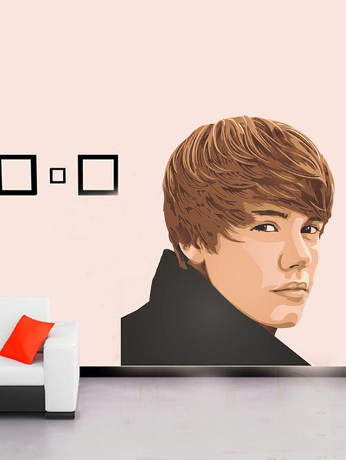 impression wall justin bieber wall sticker - 13654068 - Very Small Image - 1