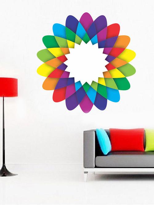 impression wall rainbow design wall sticker - 13654074 - Very Small Image - 1