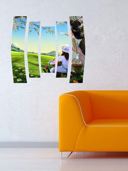 impression wall nature art wall sticker - 13654141 - Very Small Image - 1