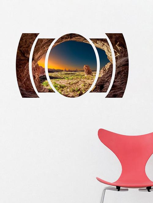 impression wall beautiful nature wall sticker - 13654144 - Very Small Image - 1
