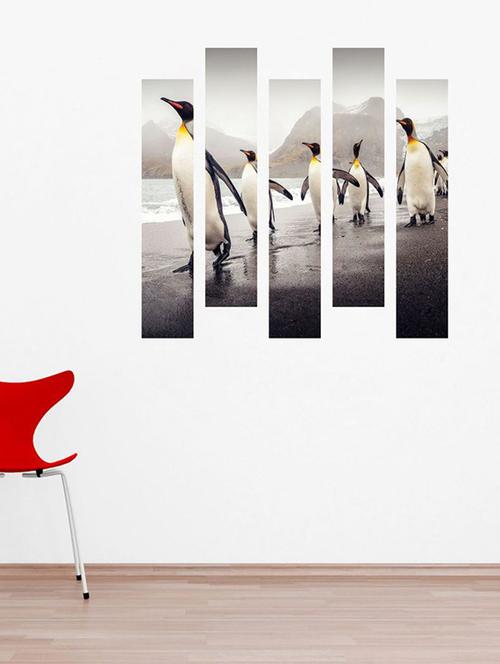 impression wall penguins wall sticker - 13654150 - Very Small Image - 1