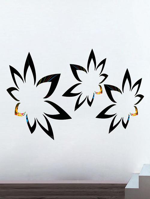 impression wall leafs multicolor wall sticker - 13654256 - Very Small Image - 1