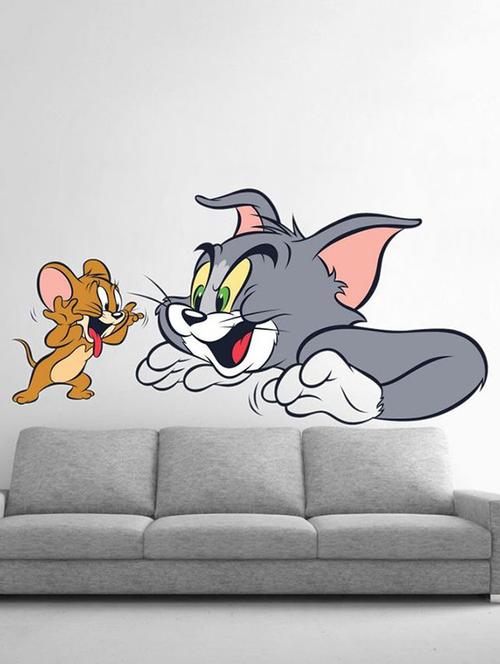 impression wall tom jerry wall sticker - 13654263 - Very Small Image - 1