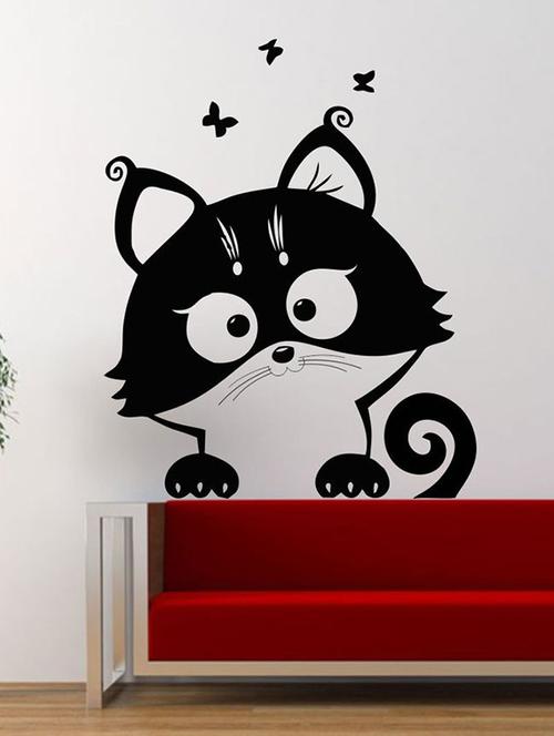 impression wall beyoutiful cat wall sticker - 13654277 - Very Small Image - 1