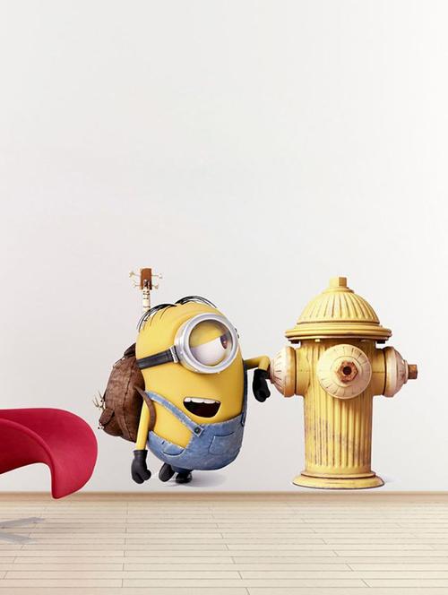 impression wall minions and pump wall sticker - 13654290 - Very Small Image - 1