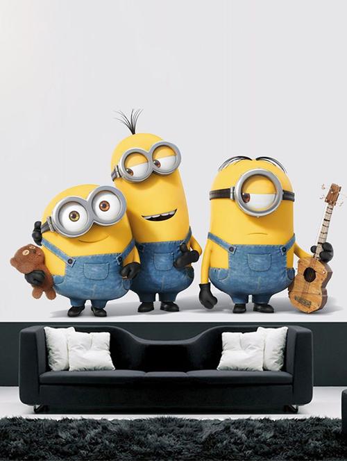 impression wall minions wall sticker - 13654299 - Very Small Image - 1
