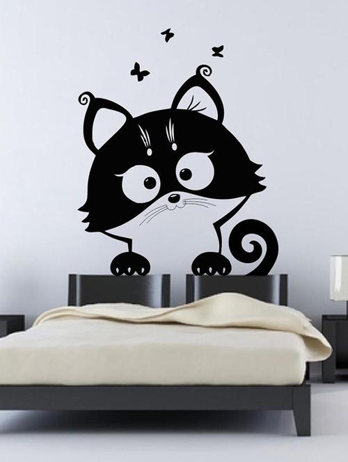 impression wall cat wall sticker - 13654302 - Very Small Image - 1
