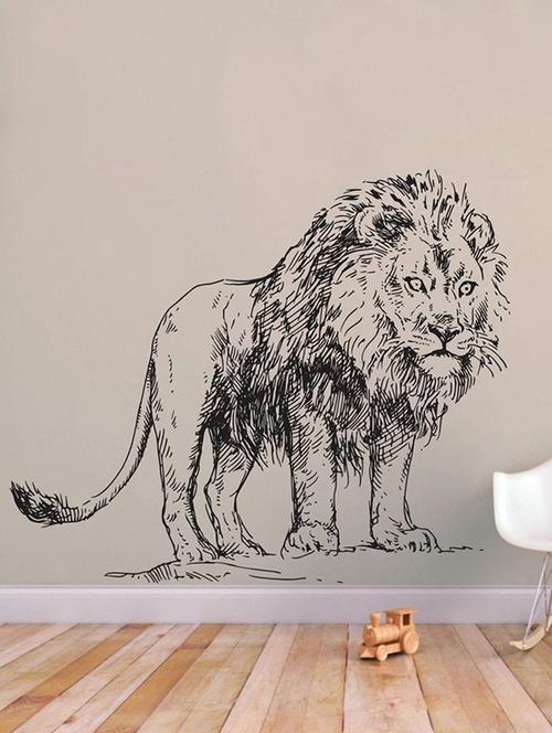 impression wall lion wall sticker - 13654314 - Very Small Image - 1