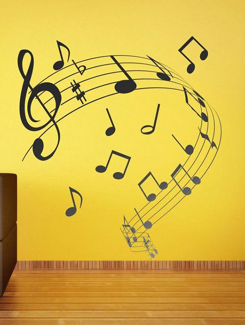 impression wall music wall sticker - 13654322 - Very Small Image - 1