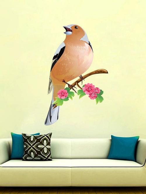 impression wall beautiful bird wall sticker - 13654330 - Very Small Image - 1