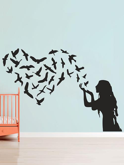 impression wall birds art wall sticker - 13654375 - Very Small Image - 1