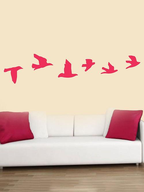 impression wall flying birds wall sticker - 13654379 - Very Small Image - 1