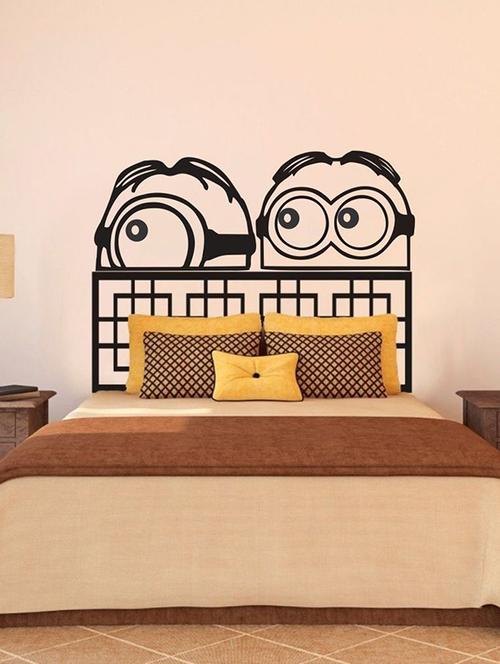 impression wall funny minion wall sticker - 13654388 - Very Small Image - 1