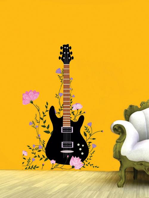 impression wall guitar wall sticker - 13654406 - Very Small Image - 1