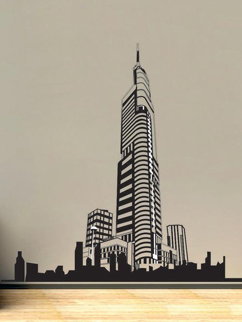 impression wall building wall sticker - 13654407 - Very Small Image - 1
