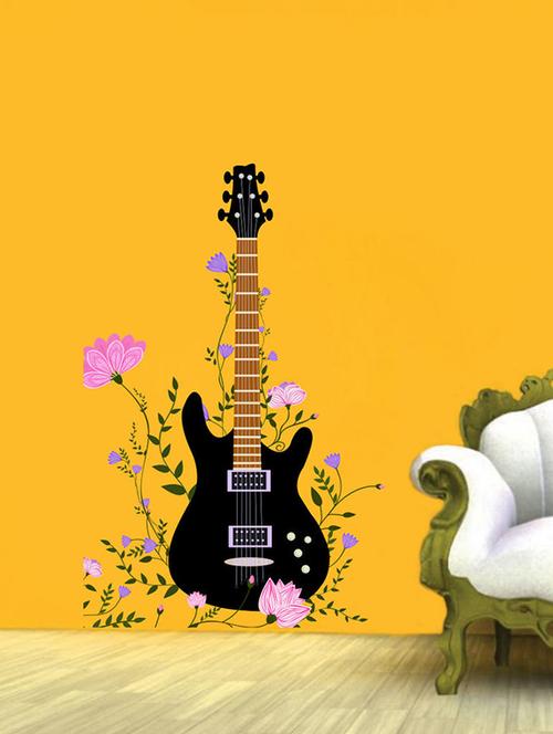impression wall guitar wall sticker - 13654429 - Very Small Image - 1