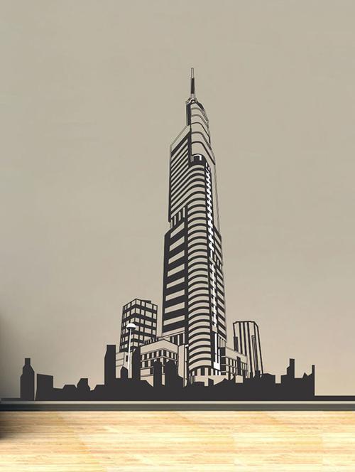 impression wall building wall sticker - 13654430 - Very Small Image - 1