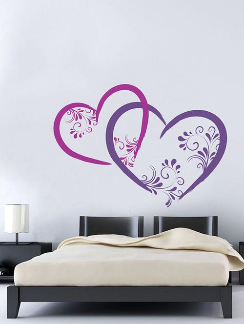 impression wall hearts pvc wall stickers - 13654454 - Very Small Image - 1