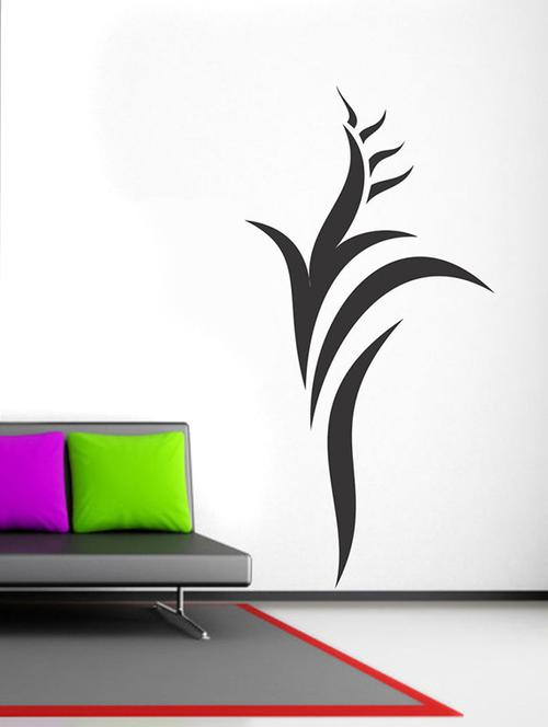impression wall swirl flower pvc wall stickers - 13654467 - Very Small Image - 1