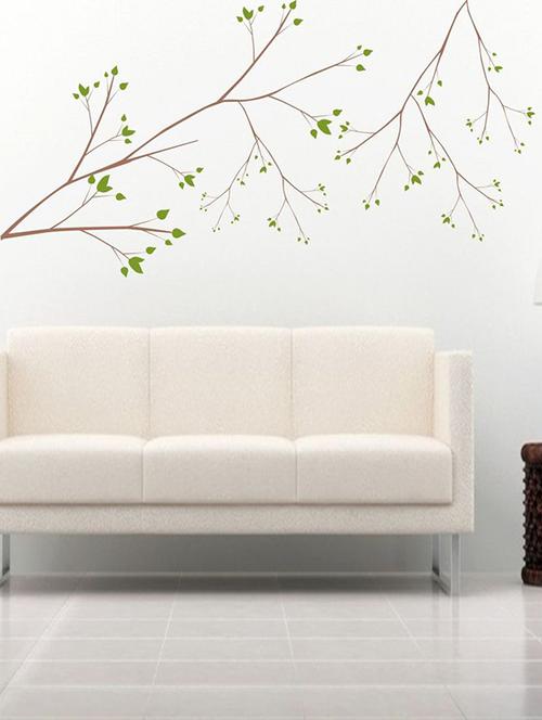 impression wall beautiful branches wall sticker - 13654499 - Very Small Image - 1