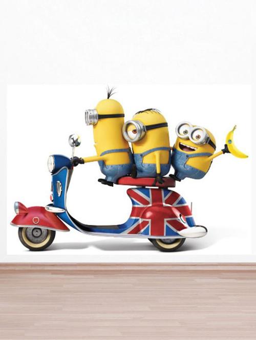 impression wall funny minions wall sticker - 13654530 - Very Small Image - 1