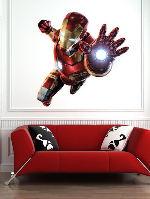 impression wall iron man wall sticker - 13654537 - Very Small Image - 1