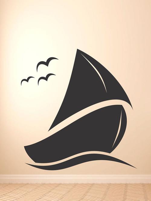 impression wall ship wall sticker - 13654561 - Very Small Image - 1