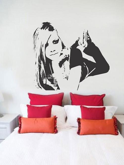 impression wall avril wall sticker - 13654566 - Very Small Image - 1
