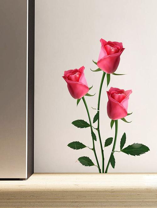 impression wall flowers wall sticker - 13654579 - Very Small Image - 1