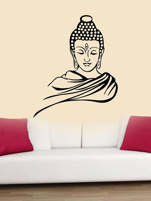 impression wall buddha wall sticker - 13654586 - Very Small Image - 1