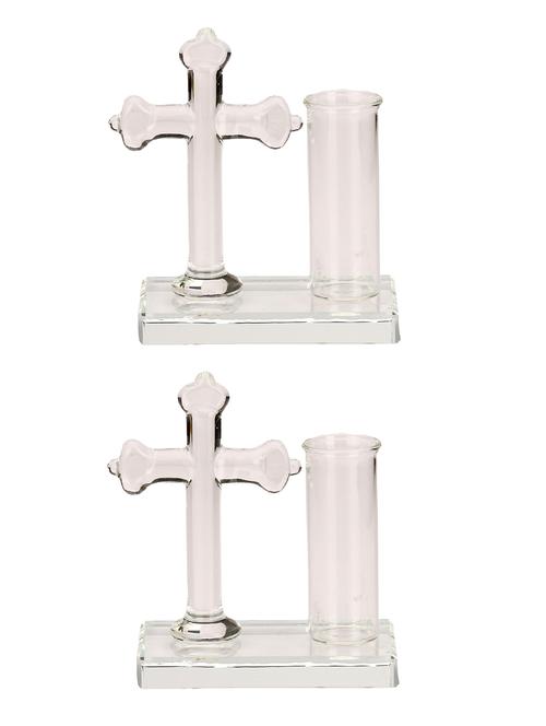 lakshya seraphic holy cross with pen stand (table top) (set of 2) - 13659329 - Very Small Image - 1
