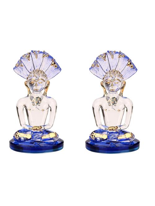 lakshya peaceful quite meditating mahaveera (set of 2) - 13659333 - Very Small Image - 1