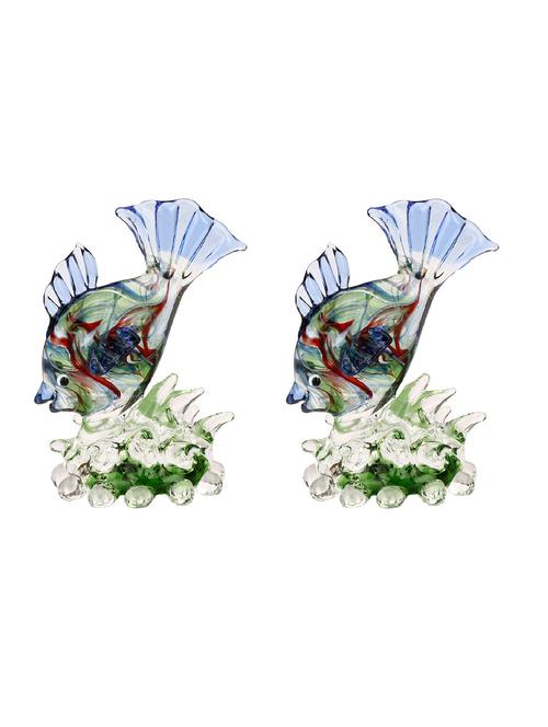 lakshya cute fish playing in water (set of 2) - 13659343 - Very Small Image - 1
