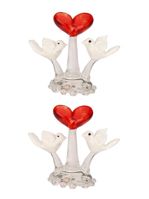 lakshya loving bird couple with lovely heart (set of 2) - 13659360 - Very Small Image - 1