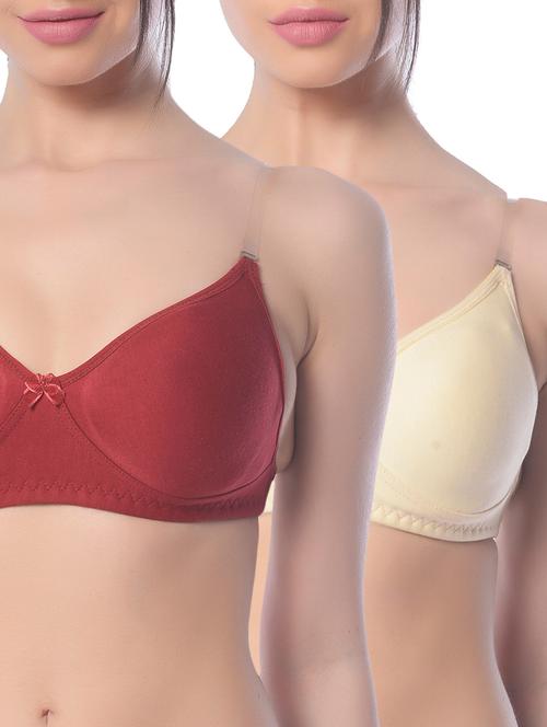 set of 2 detachable strap bra - 13659938 - Very Small Image - 1