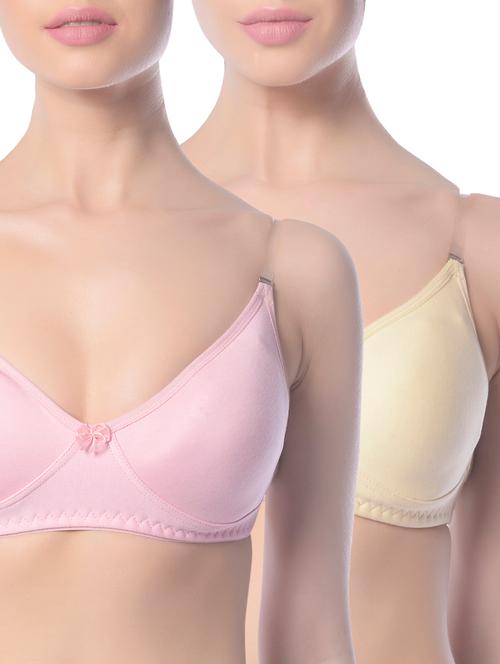 set of 2 detachable strap bra - 13659941 - Very Small Image - 1