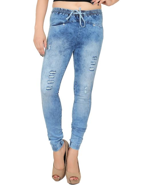 light blue denim jeggings - 13660106 - Very Small Image - 1