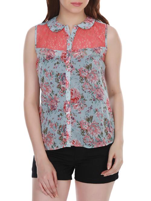 blue regular shirt - 13661170 - Very Small Image - 1