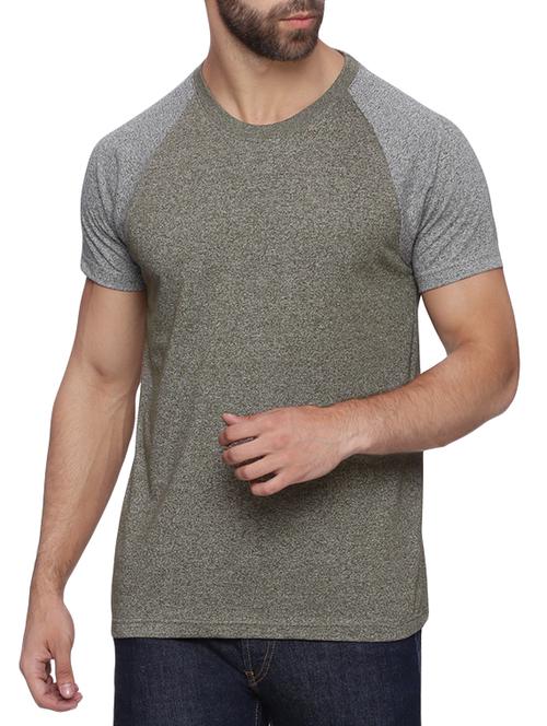 grey cotton raglan t-shirt - 13667666 - Very Small Image - 1