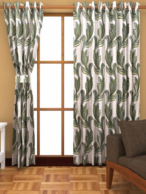 set of 6 polyster door curtain (dcr6-053) - 13668804 - Very Small Image - 1