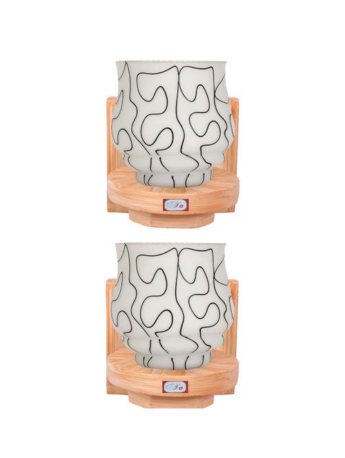 somil new design & shape hand decorative wall lamps (set of two) - 13669038 - Very Small Image - 1
