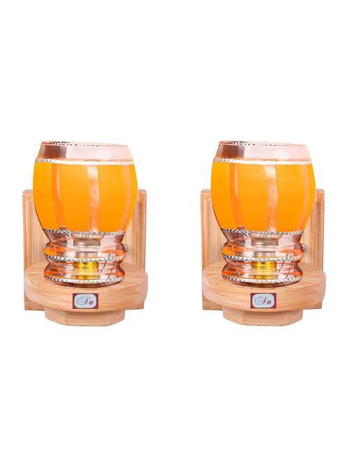 somil new design & shape hand decorative wall lamps (set of two) - 13669076 - Very Small Image - 1