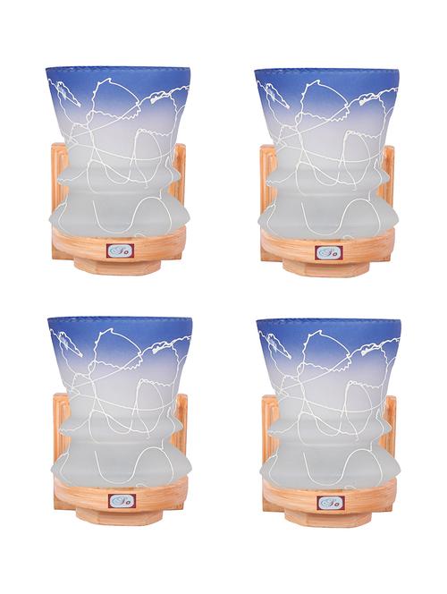 somil new design & shape hand decorative wall lamps (set of four) - 13669101 - Very Small Image - 1