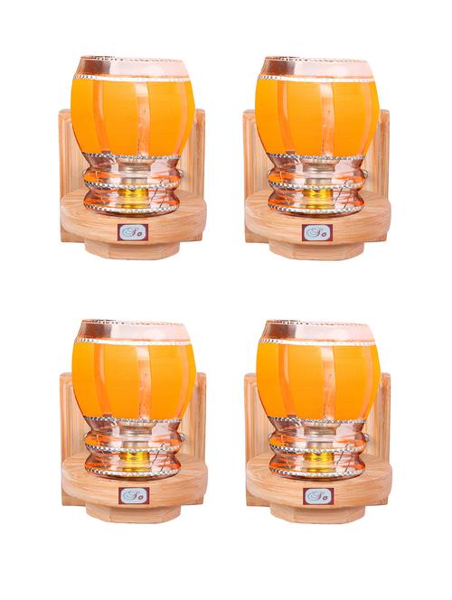 somil new design & shape hand decorative wall lamps (set of four) - 13669132 - Very Small Image - 1