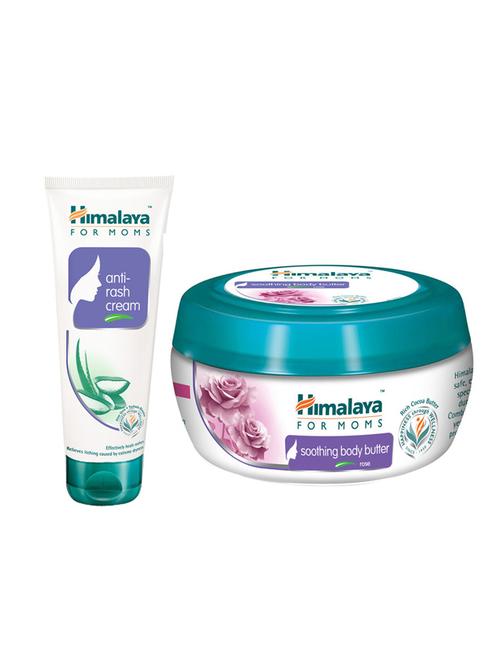 himalaya for moms anti-rash cream 50 g and soothing body butter cream for moms rose 200 ml - 13672708 - Very Small Image - 1