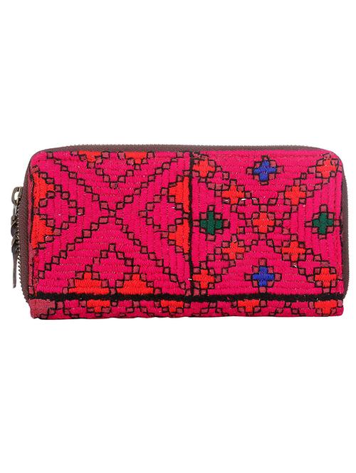 pink cotton regular clutch - 13675271 - Very Small Image - 1