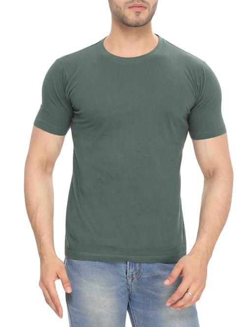 green cotton t-shirt - 13675462 - Very Small Image - 1